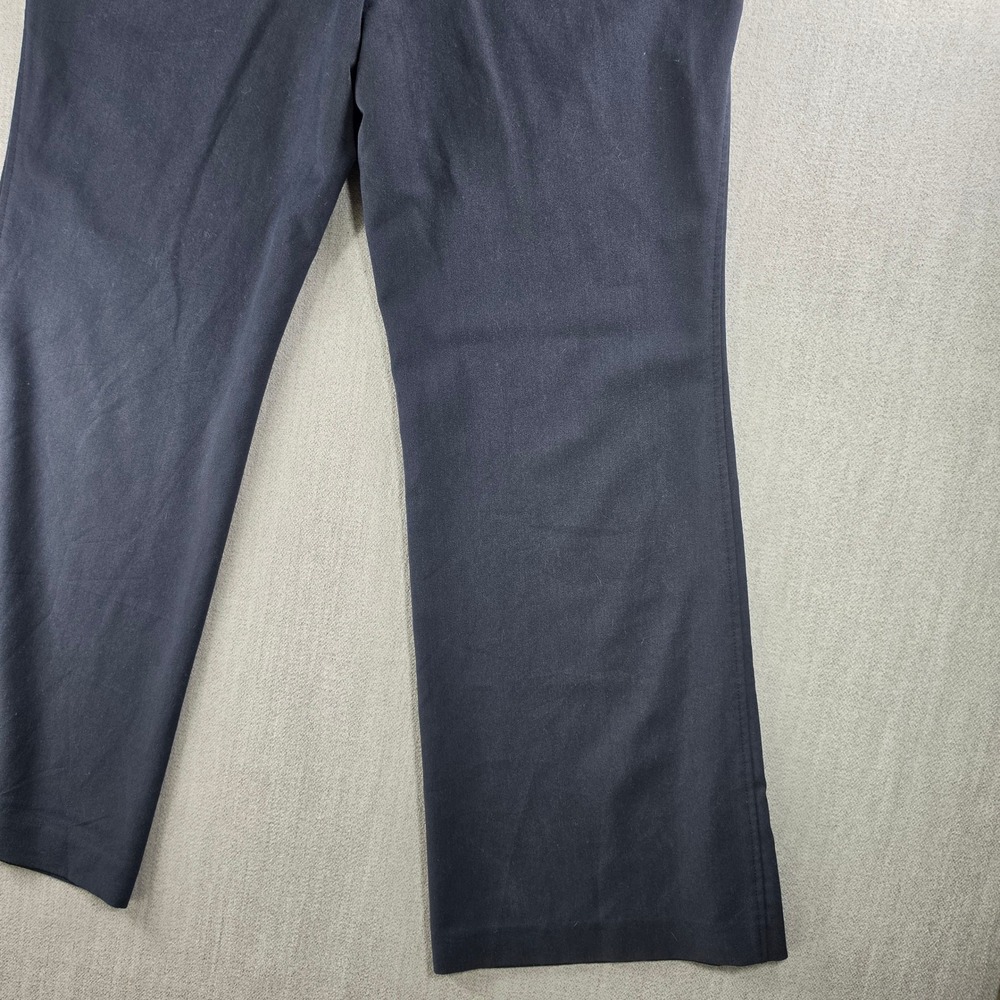Calvin Klein Dress Pants Women 16 Black Wide Leg Stretch Professional Office - Picture 16 of 16
